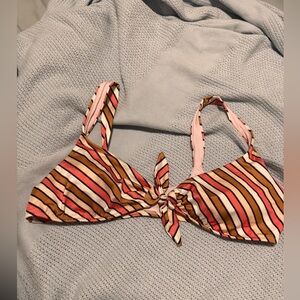 Victoria’s Secret Swim | Striped Swim Top